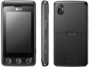 LG KP500 Black-Gold